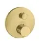 AXOR-HG-AXOR-Starck-Thermostat-Unterputz-mit-Ab-und-Umstellventil-Brushed-Brass-10720950 gallery number 1